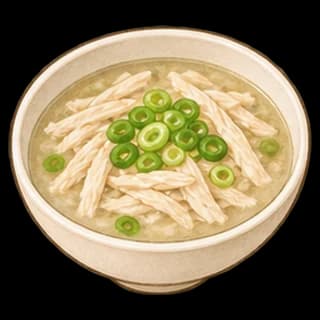 닭곰탕 완성 모습 일러스트