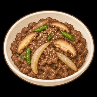소불고기 완성 모습 일러스트