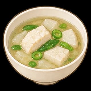 대구맑은탕 완성 모습 일러스트