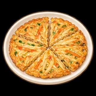 팽이버섯전 완성 모습 일러스트