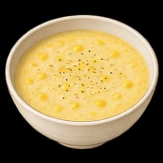 옥수수수프 완성 모습 일러스트