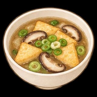 유부국 완성 모습 일러스트